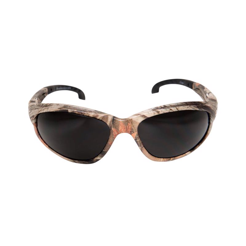 Edge Eyewear Dakura Safety Glasses Smoke Lens Camouflage Frame