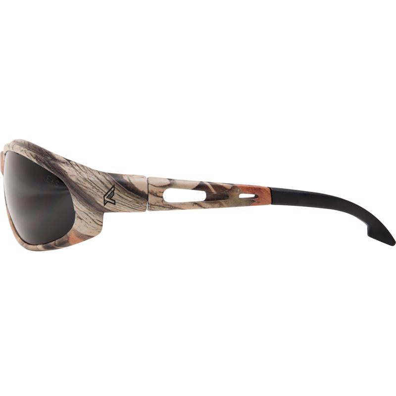 Edge Eyewear Dakura Safety Glasses Smoke Lens Camouflage Frame