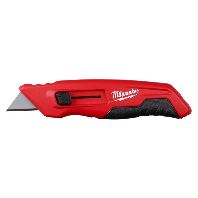 Milwaukee 6.25 in. Side Slide Utility Knife Red