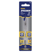Irwin Speedbor 1/2 in. X 4 in. L Carbon Steel Wood Boring Bit Quick-Change Hex Shank