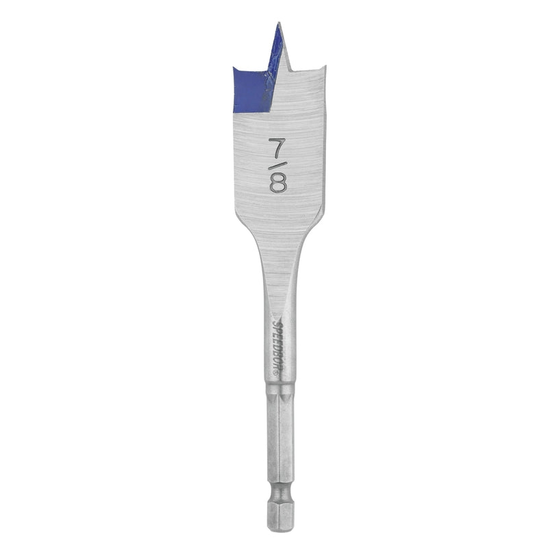 Irwin Speedbor 7/8 in. X 4 in. L Carbon Steel Wood Boring Bit Quick-Change Hex Shank