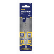Irwin Speedbor 1 in. X 4 in. L Carbon Steel Wood Boring Bit Quick-Change Hex Shank
