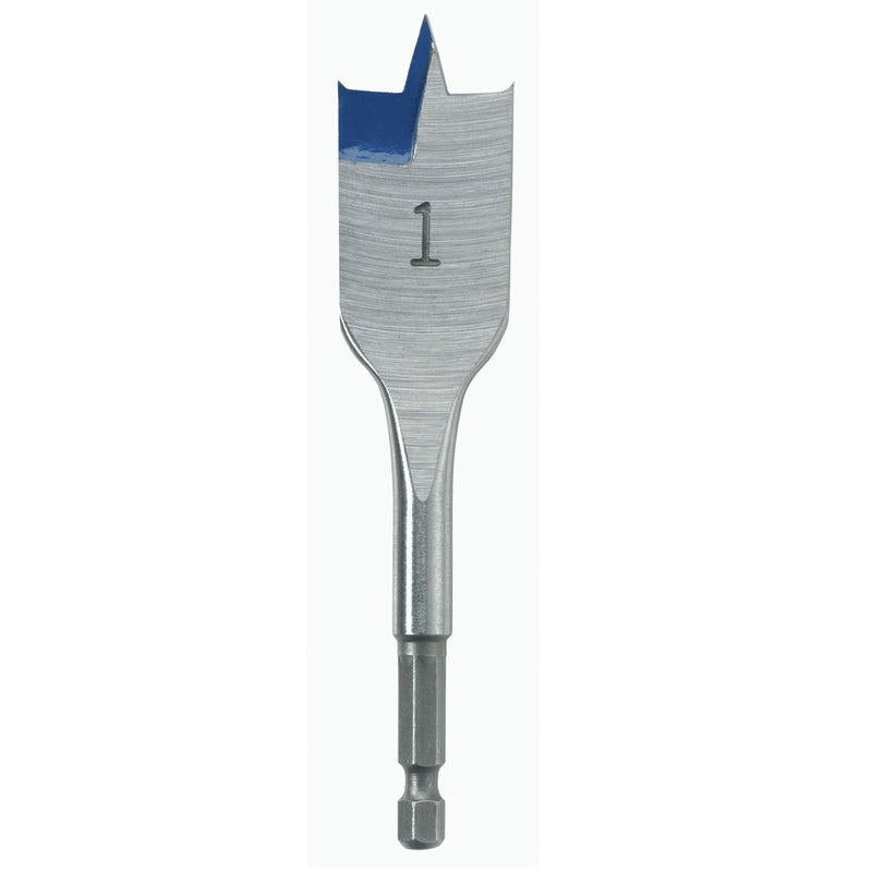 Irwin Speedbor 1 in. X 4 in. L Carbon Steel Wood Boring Bit Quick-Change Hex Shank