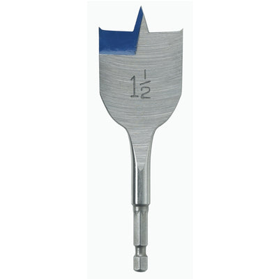 Irwin Speedbor 1-1/2 in. X 4 in. L Carbon Steel Wood Boring Bit Quick-Change Hex Shank