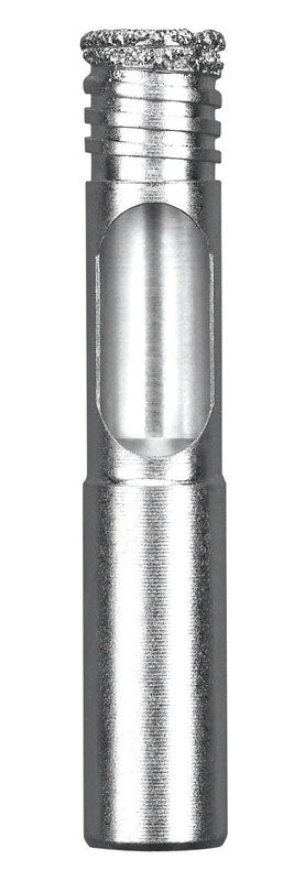 DeWalt 3/8 in. X 2-1/4 in. L Diamond Tipped Tile Drill Bit Straight Shank