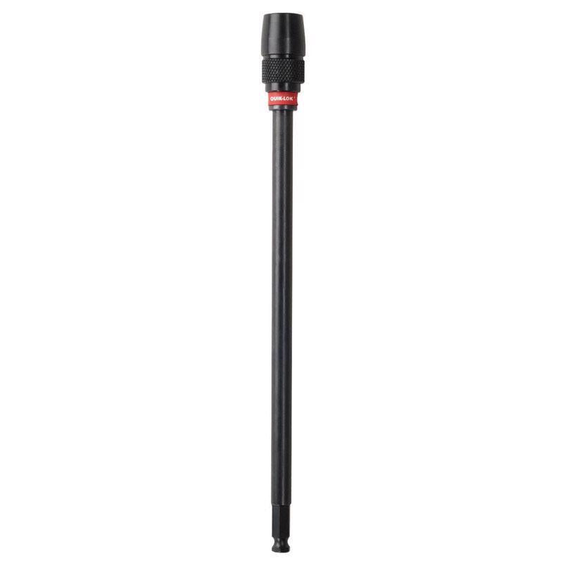 Milwaukee Quik-Lok 12 in. Alloy Steel Drill Bit Extension 7/16 in. Hex Shank