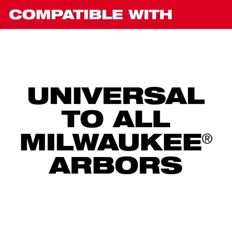 Milwaukee High Speed Steel 4 in. L X 1/4 in. D Hole Saw Pilot Bit