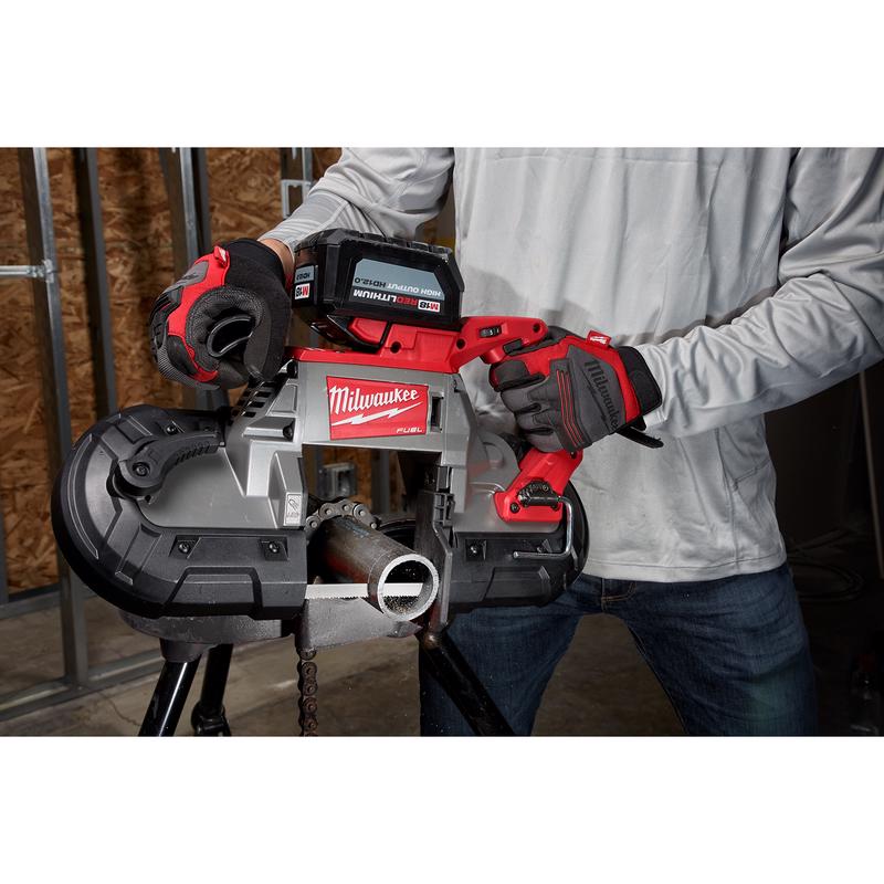 Milwaukee 35.4 in. L X 0.5 in. W Bi-Metal Compact Band Saw Blade 14 TPI Wavy teeth 3 pk