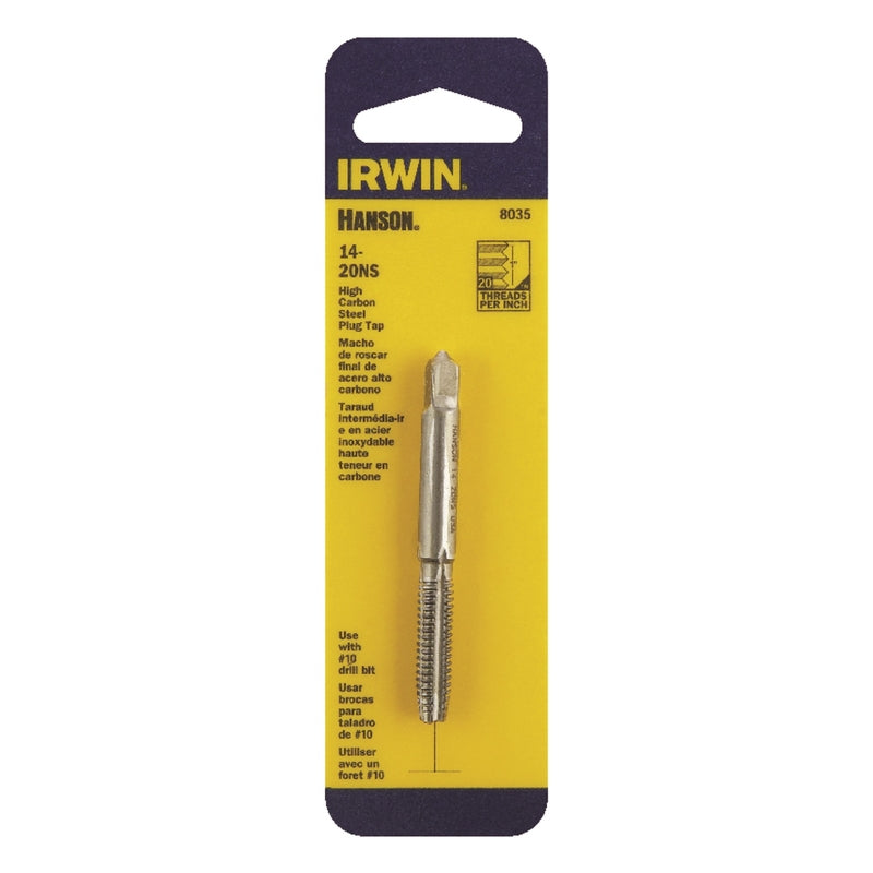 Irwin Hanson High Carbon Steel SAE Plug Tap 14-20