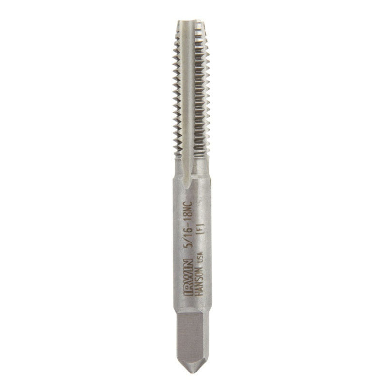 Irwin Hanson High Carbon Steel SAE Plug Tap Fraction Tap 5/16 in.