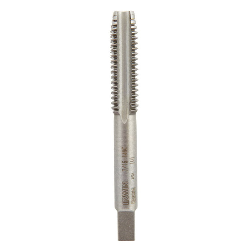 Irwin Hanson High Carbon Steel SAE Fraction Tap 7/16 in.