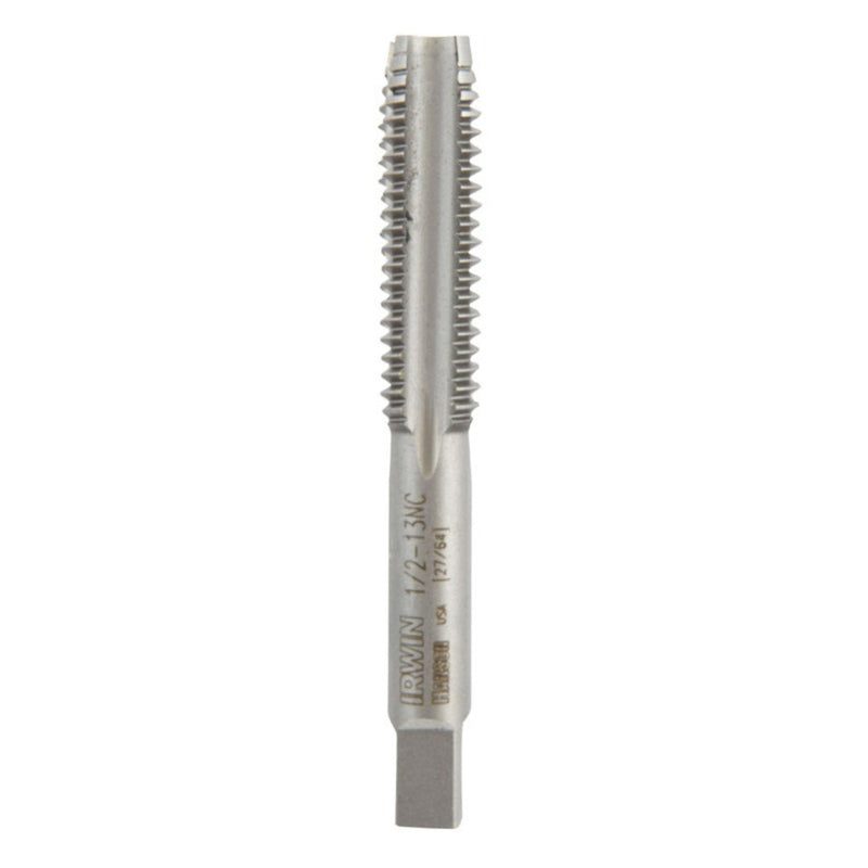 Irwin Hanson High Carbon Steel SAE Fraction Tap 1/2 in.
