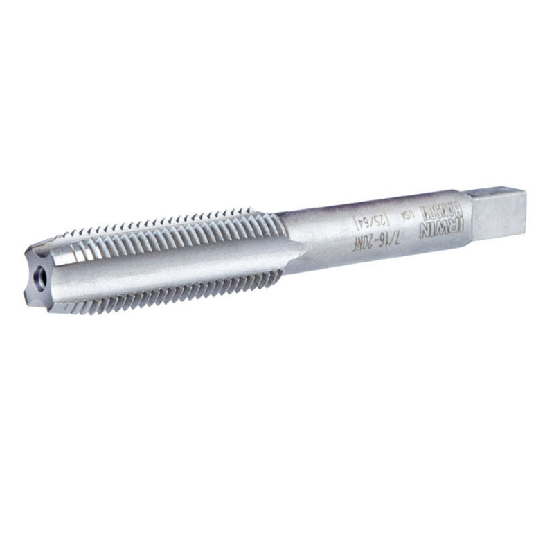 Irwin Hanson High Carbon Steel SAE Fraction Tap 7/16 in.