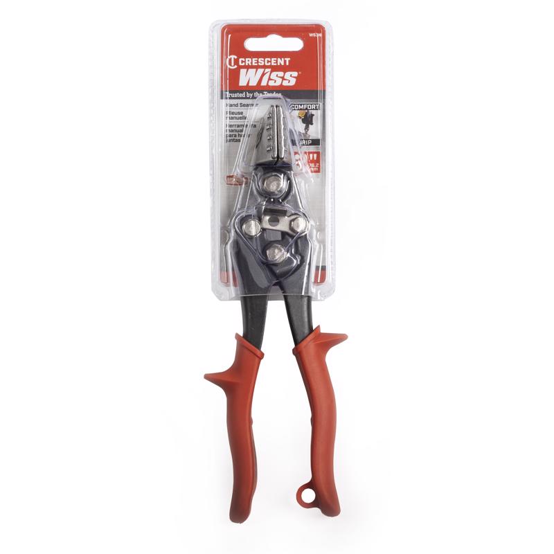 Crescent Wiss 8-3/4 in. HVAC Hand Seamer Red