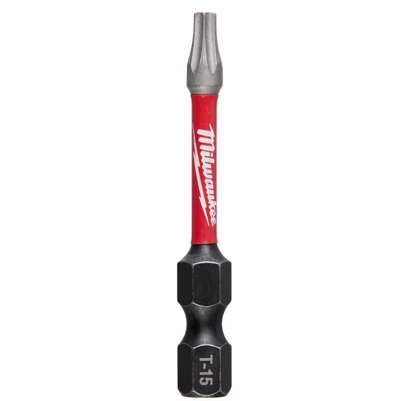 Milwaukee Shockwave Torx T15 Screwdriver Bit Steel