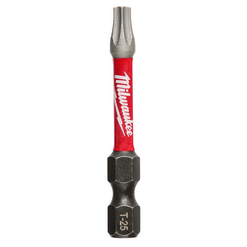 Milwaukee Shockwave Torx T25 X 2 in. L Screwdriver Bit Steel