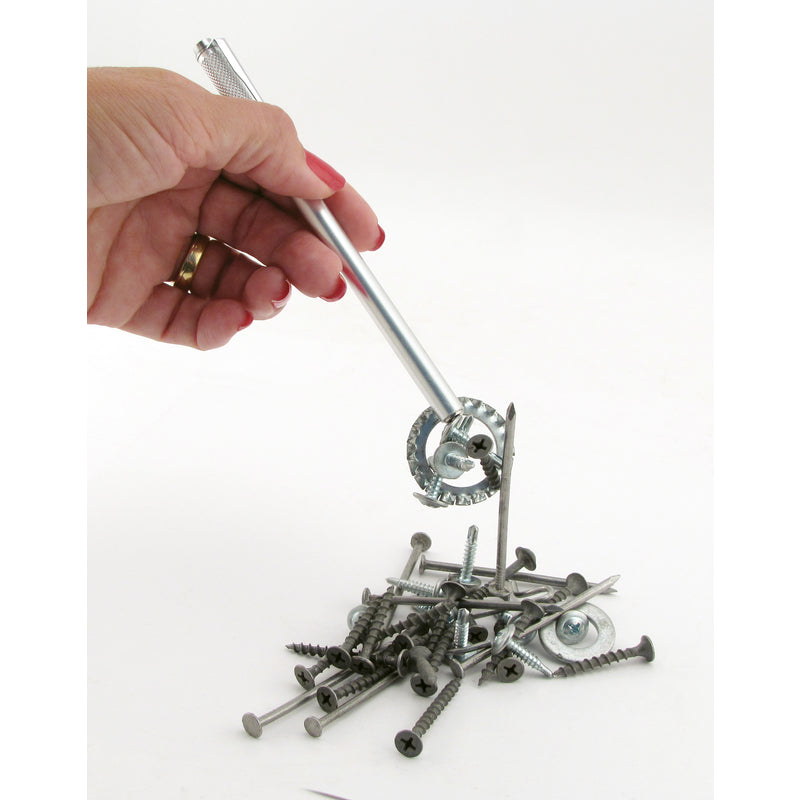 Magnet Source 5.75 in. L X .25 in. W Silver Pocket Pick-Up Magnet 2 lb. pull