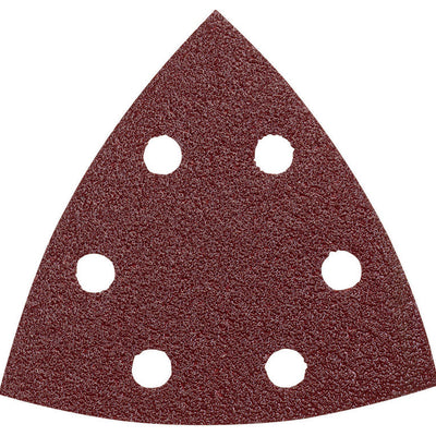 Bosch 3-3/4 in. L X 3.75 in. W 240 Grit Aluminum Oxide Detail Sanding Triangle 5 pk