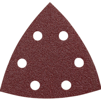 Bosch 3-1/2 in. L X 3.75 in. W 60 Grit Aluminum Oxide Detail Sanding Triangle 5 pk