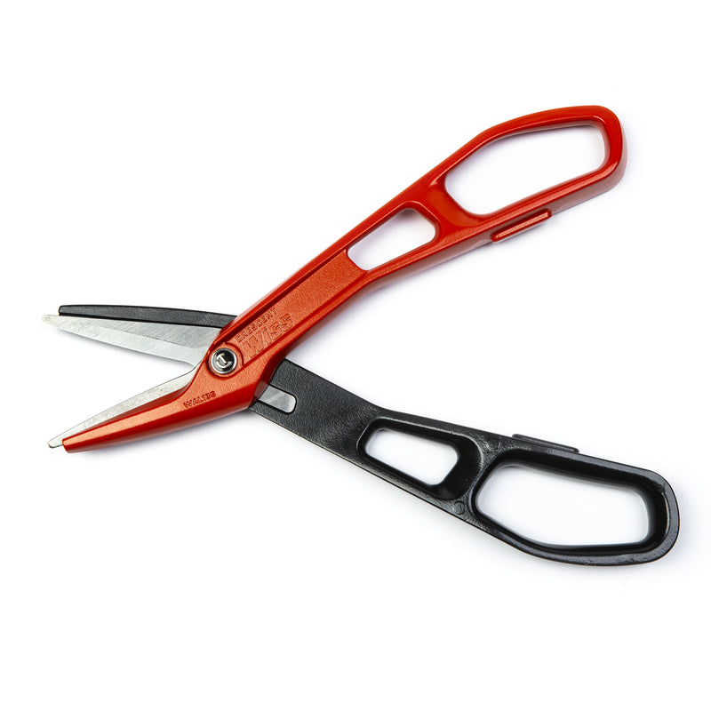 Crescent Wiss 12 in. Stainless Steel Curved Or Straight HVAC Snips