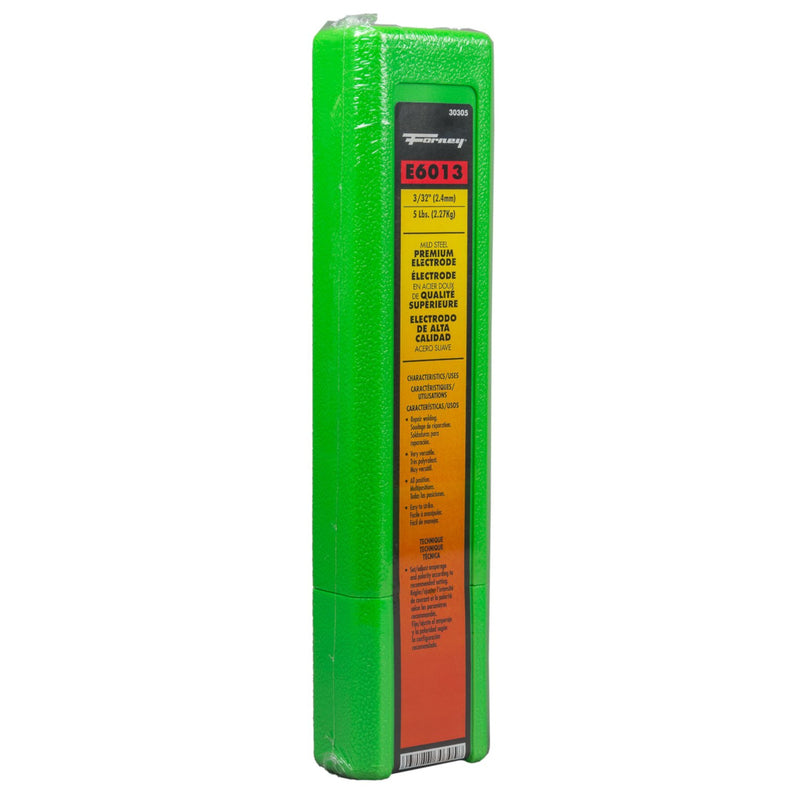 Forney 3/32 in. D X 14.6 in. L E6013 Mild Steel Welding Electrodes 83000 psi 5 lb