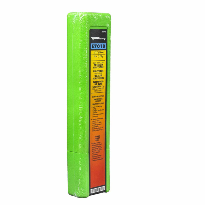 Forney 3/32 in. D X 14.6 in. L E7018 Mild Steel Welding Rods 84000 psi 5 lb