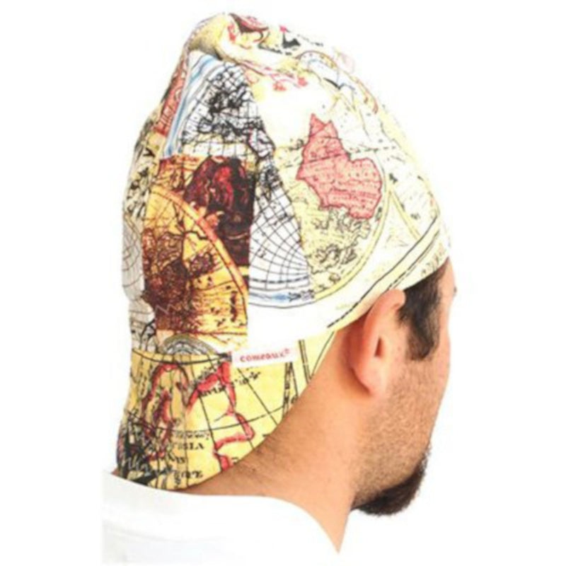 Forney 7.25 in. H X 7.25 in. W Cotton Welding Cap Multicolored