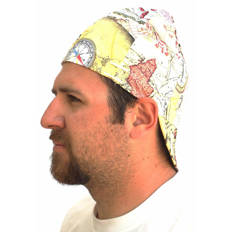 Forney 7.25 in. H X 7.25 in. W Cotton Welding Cap Multicolored