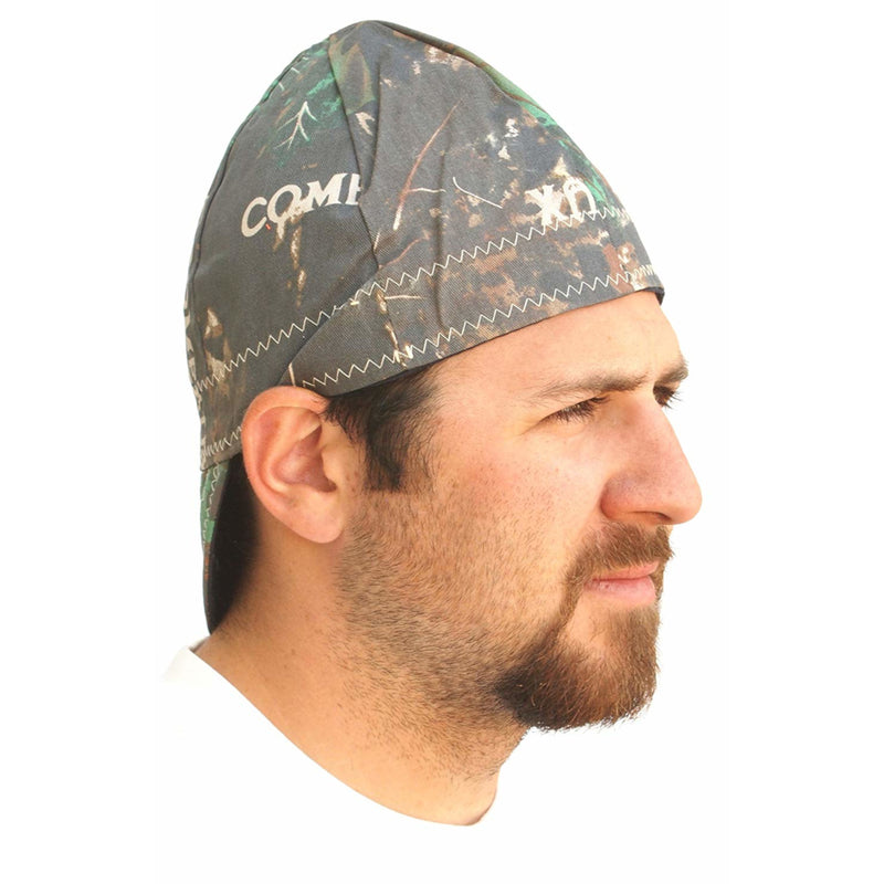 Forney 7-3/8 in. W Cotton Welding Cap Multicolored