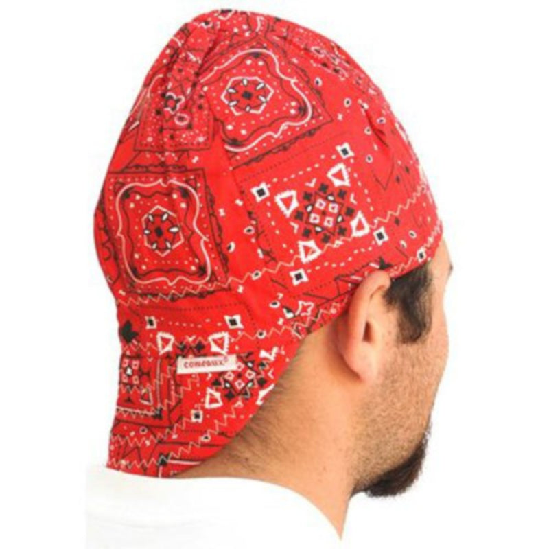 Forney 7.5 in. H X 7.5 in. W Cotton Welding Cap Multicolored