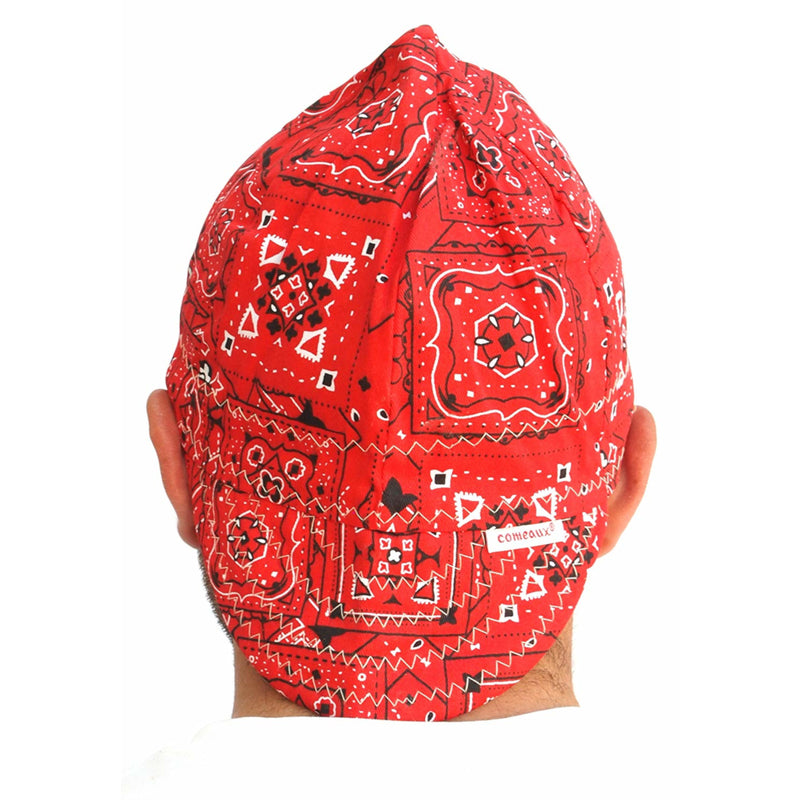 Forney 7.5 in. H X 7.5 in. W Cotton Welding Cap Multicolored