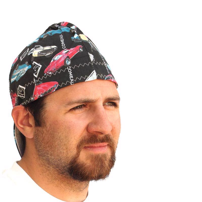 Forney 7.75 in. H X 7.75 in. W Cotton Welding Cap Multicolored