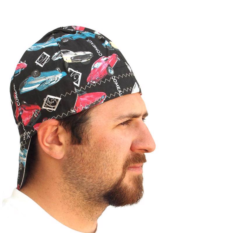Forney 7.75 in. H X 7.75 in. W Cotton Welding Cap Multicolored