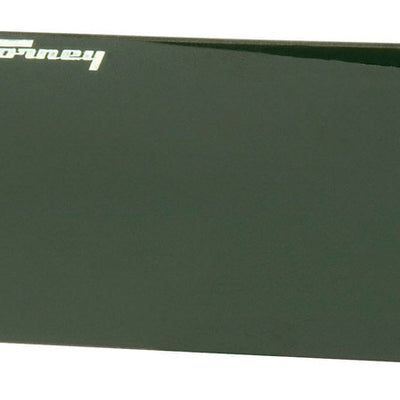 Forney 2 in. H X 4.3 in. W Hardened Glass Welding Helmet Lens 9 Black
