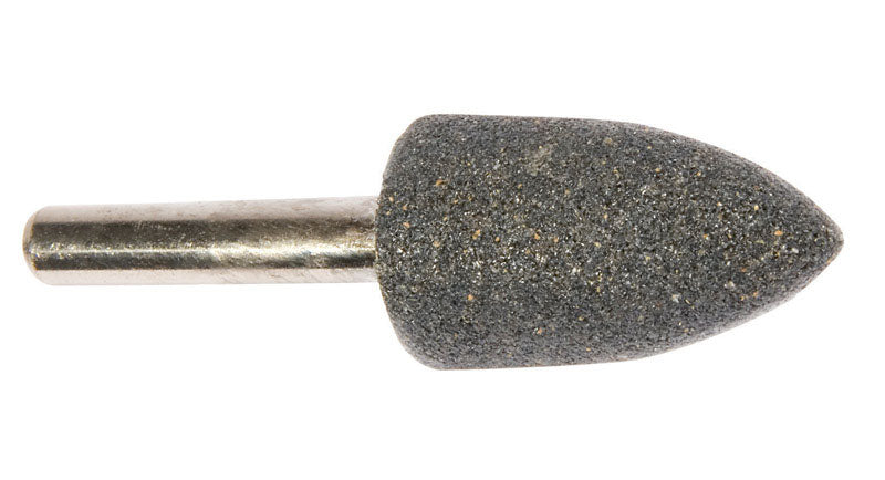 Forney 1-1/4 in. D X 3/4 in. L Aluminum Oxide Stem Mounted Point Cone 38050 rpm