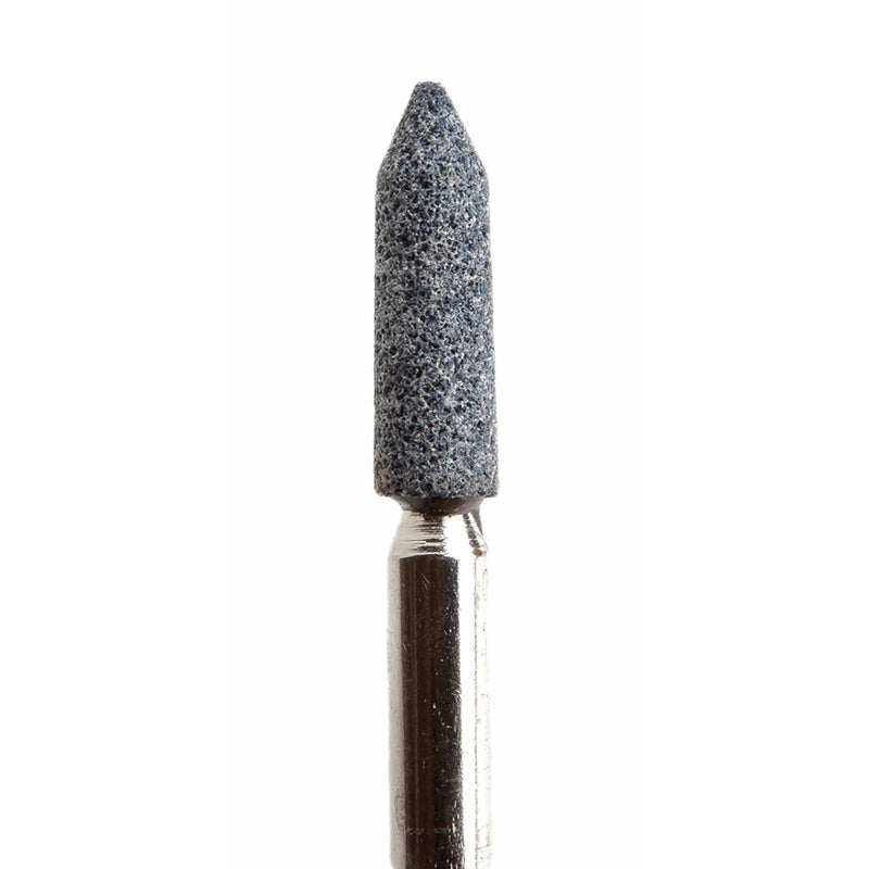 Forney 1-1/8 in. D X 1/4 in. L Aluminum Oxide Stem Mounted Point Cone 50510 rpm