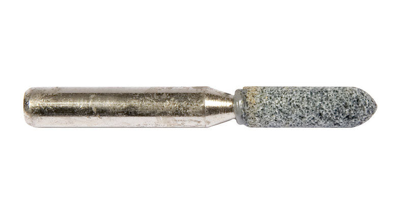Forney 3/4 in. D X 1/4 in. L Aluminum Oxide Stem Mounted Point Cone 56000 rpm