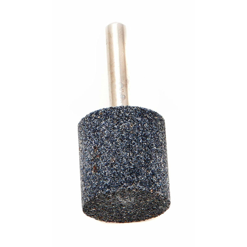 Forney 1 in. D X 1 in. L Aluminum Oxide Stem Mounted Point Cylinder 3450 rpm
