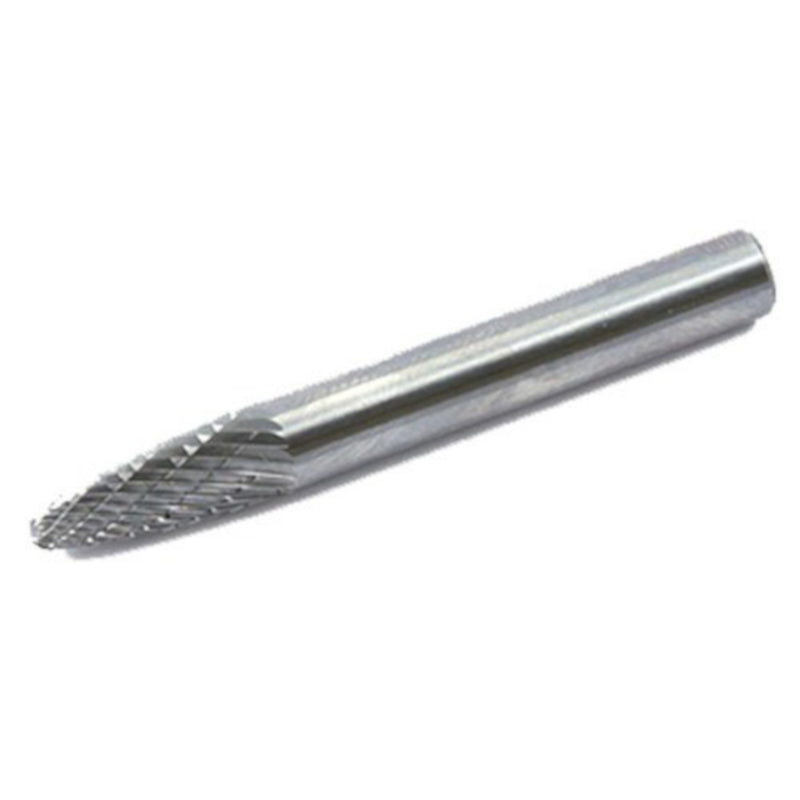 Forney 1/4 in. D X 2.5 in. L Tree Burr Tungsten Carbide