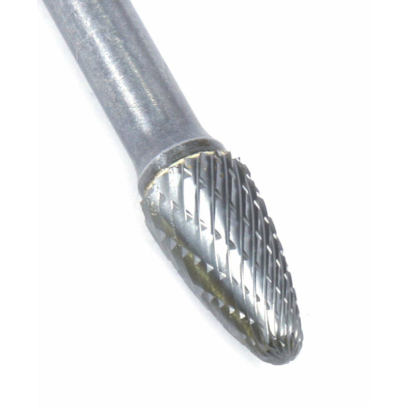Forney 3/8 in. D X 2.5 in. L Tree Burr Tungsten Carbide