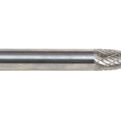 Forney 1/4 in. D X 2.5 in. L Tree Burr Tungsten Carbide