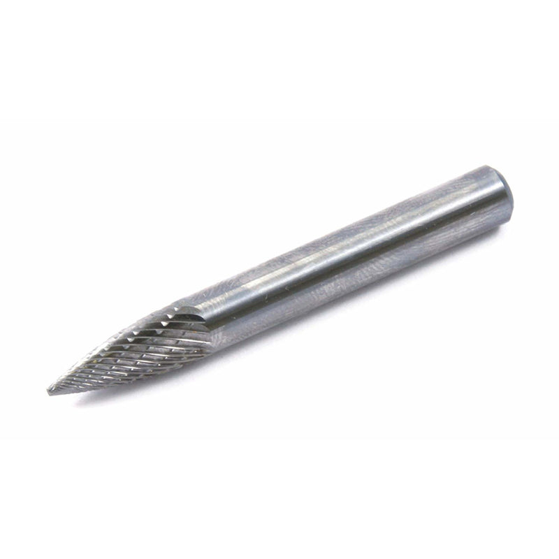 Forney 1/4 in. D X 2.5 in. L Tree Burr Tungsten Carbide