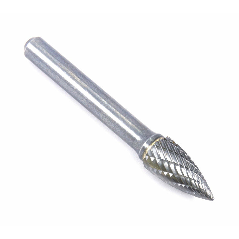 Forney 3/8 in. D X 2.5 in. L Tree Burr Tungsten Carbide
