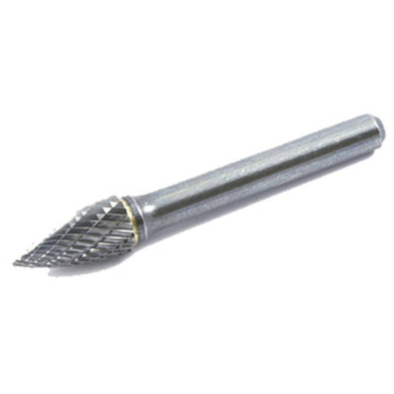 Forney 3/8 in. D X 2.5 in. L Tree Burr Tungsten Carbide
