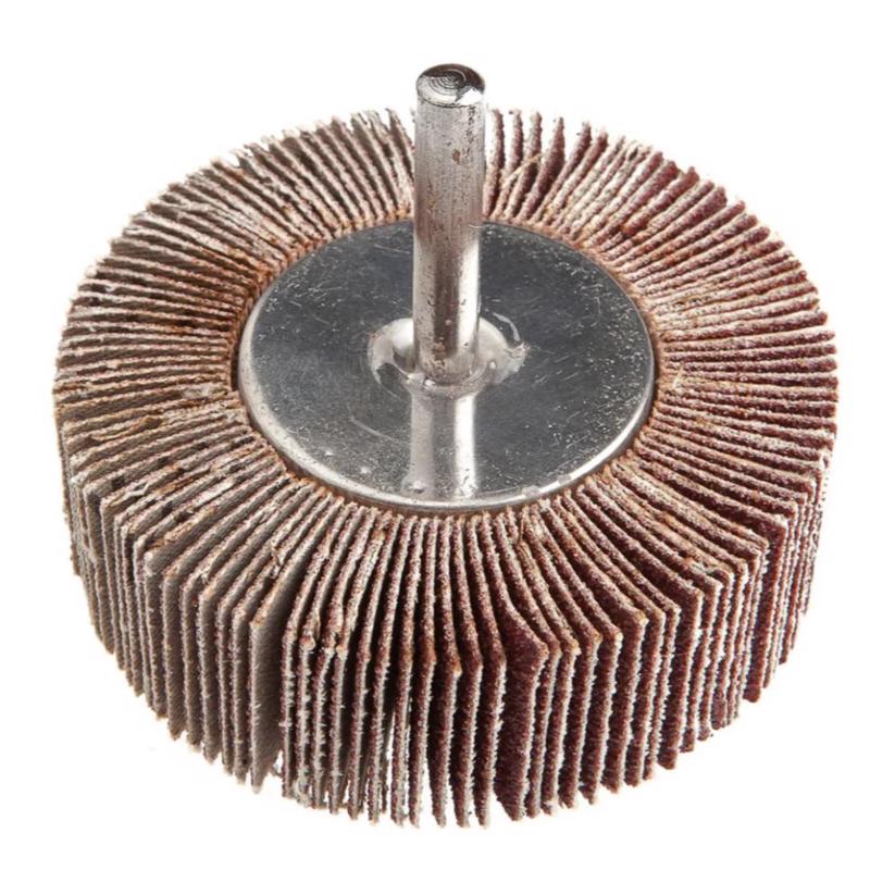 Forney 3 in. D X 1/4 in. Aluminum Oxide Flap Wheel 60 Grit