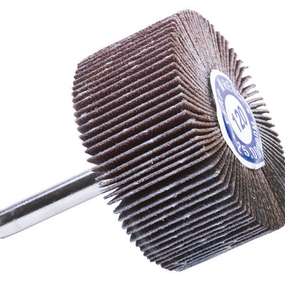 Forney 2 in. D X 1/4 in. Aluminum Oxide Flap Wheel 120 Grit