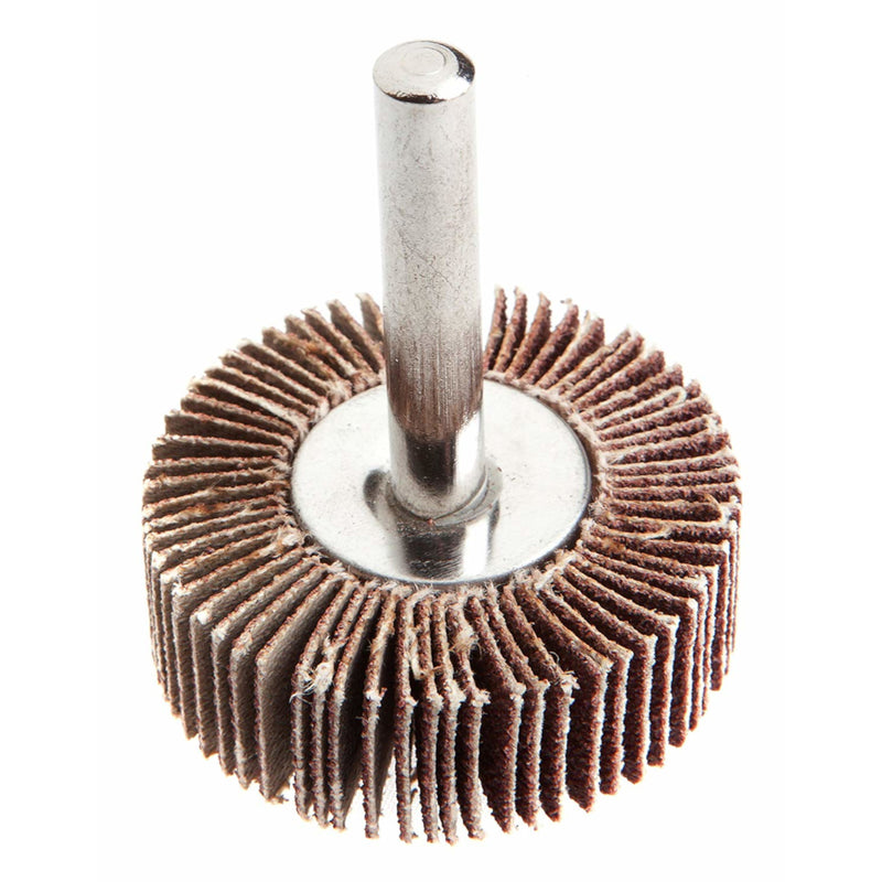 Forney 1-1/2 in. D X 1/4 in. Aluminum Oxide Flap Wheel 60 Grit