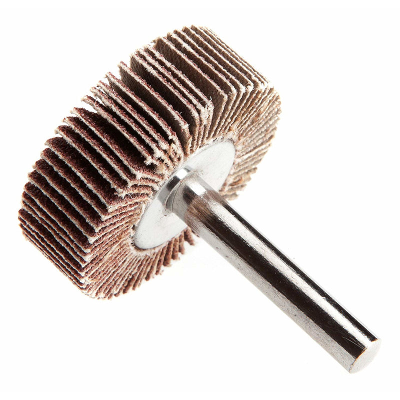 Forney 1-1/2 in. D X 1/4 in. Aluminum Oxide Flap Wheel 80 Grit