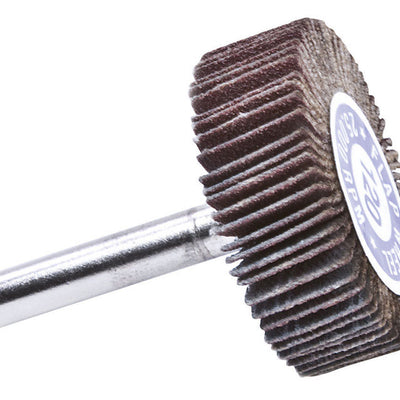 Forney 1-1/2 in. D X 1/4 in. Aluminum Oxide Flap Wheel 120 Grit