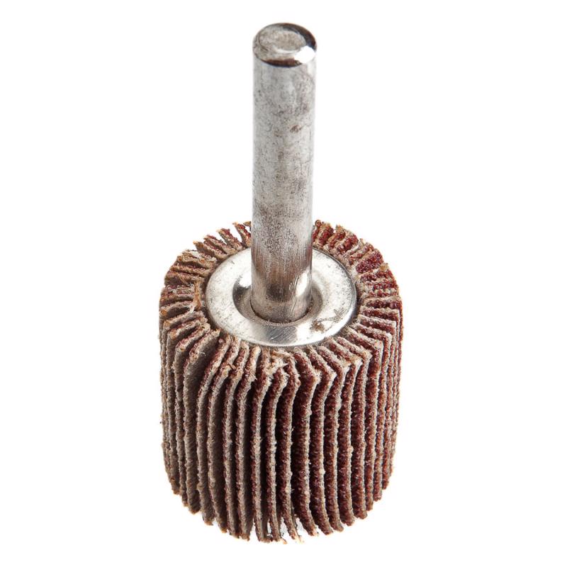 Forney 1 in. D X 1/4 in. Aluminum Oxide Flap Wheel 80 Grit